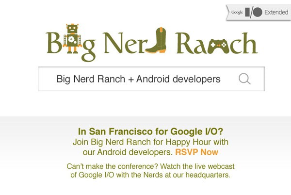 Google I/O invite