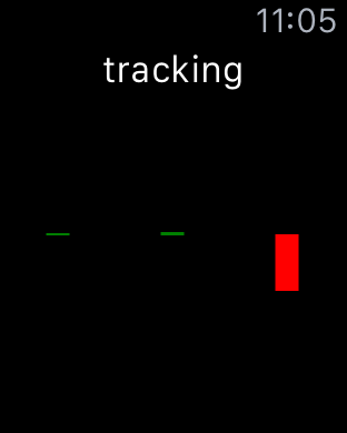 WatchKit acceleration snapshot