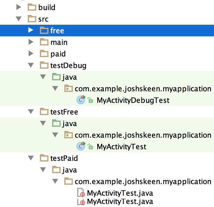 New directory structure