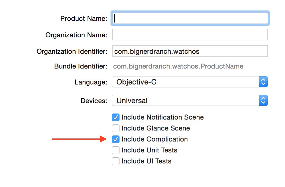 Enable complications