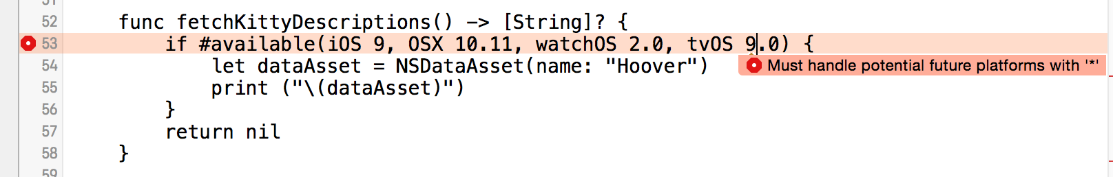 Must handle potential future platforms with *