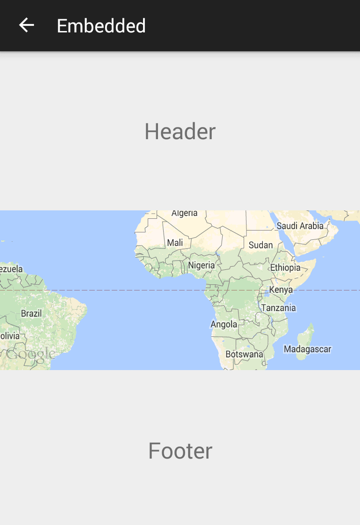 MapView in our Fragment