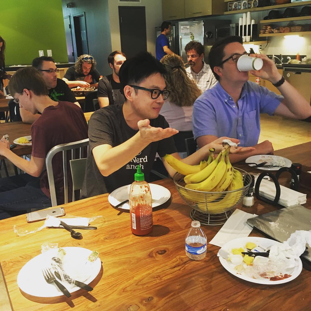 Staff breakfast