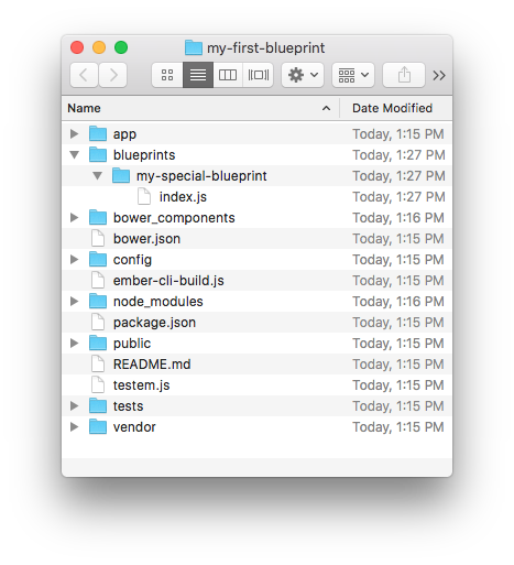 Creating a new directory