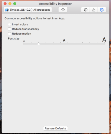 Accessibility Inspector