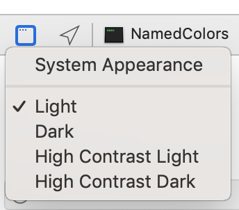 The new debug menu.