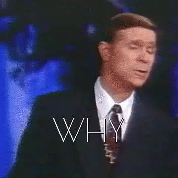 Man Asking Why