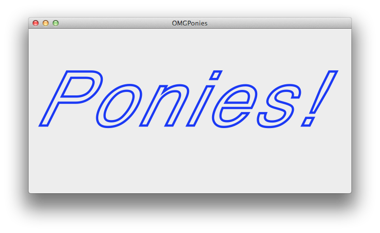 Ponies